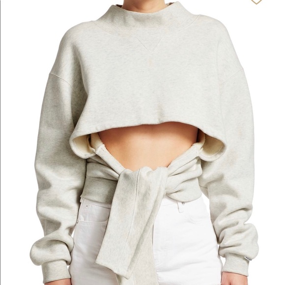 wrap sweatshirt